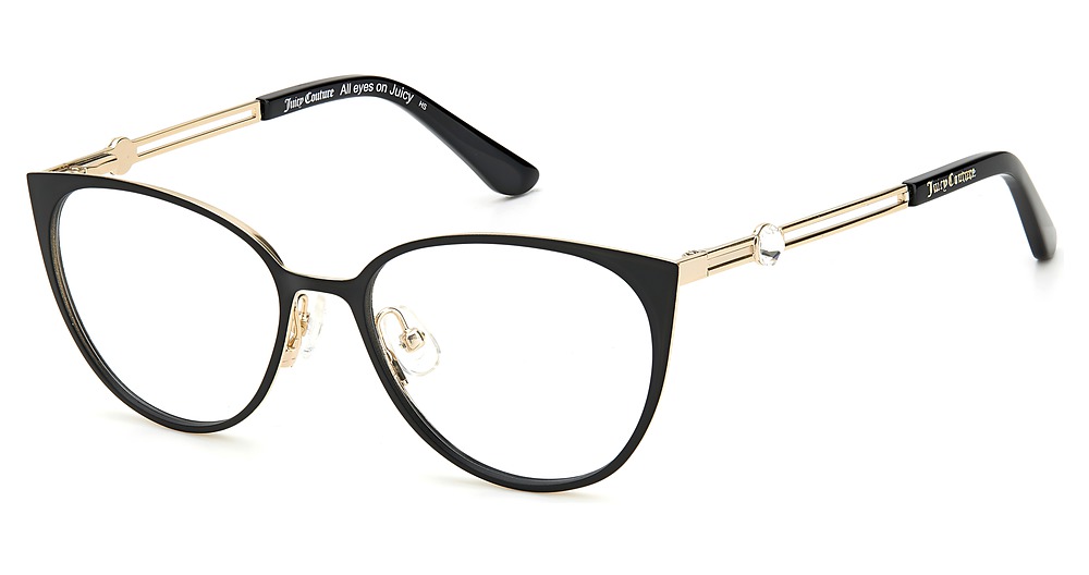 Juicy Couture Ju 221 Eyeglasses 0003 Matte Black
