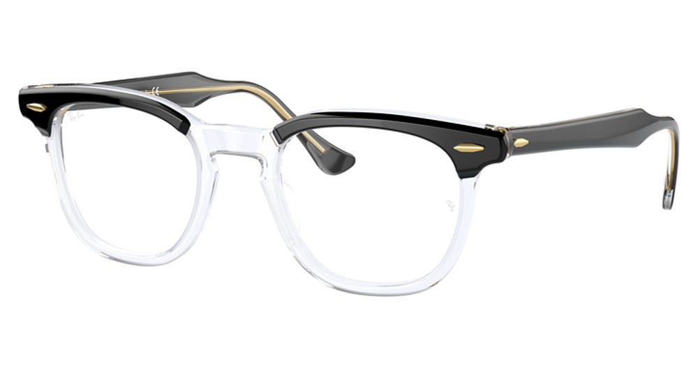 HAWKEYE OPTICS Eyeglasses with Striped Havana Frame - RB5398