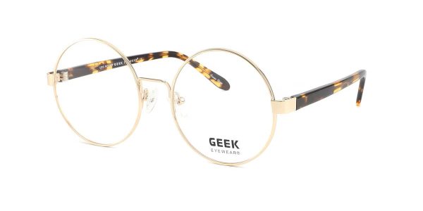 Geek UFO Round Eyeglasses